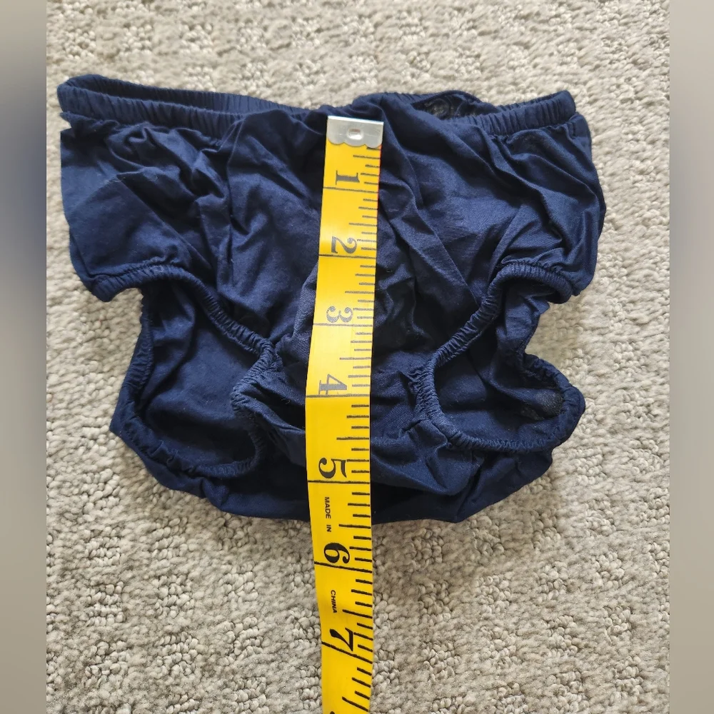 Janie and jack blue diaper cover bloomer size 12-18‎ months